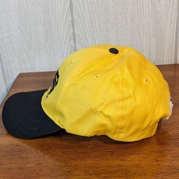 Jegs High Perfomance Yellow Black Snapback Hat NWOT OSFM - Picture 4 of 9